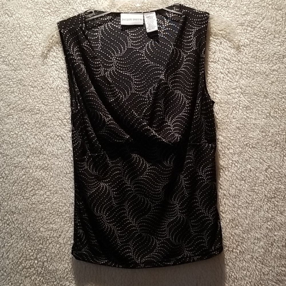 Sleeveless summer blouse